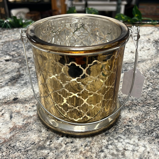 Gold Candle Holder
