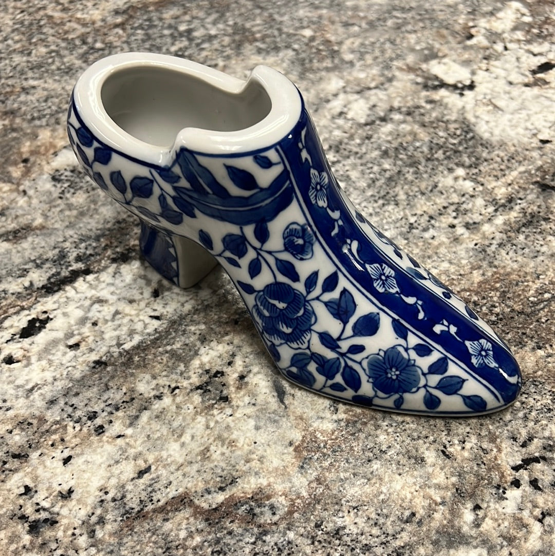Blue+White Shoe