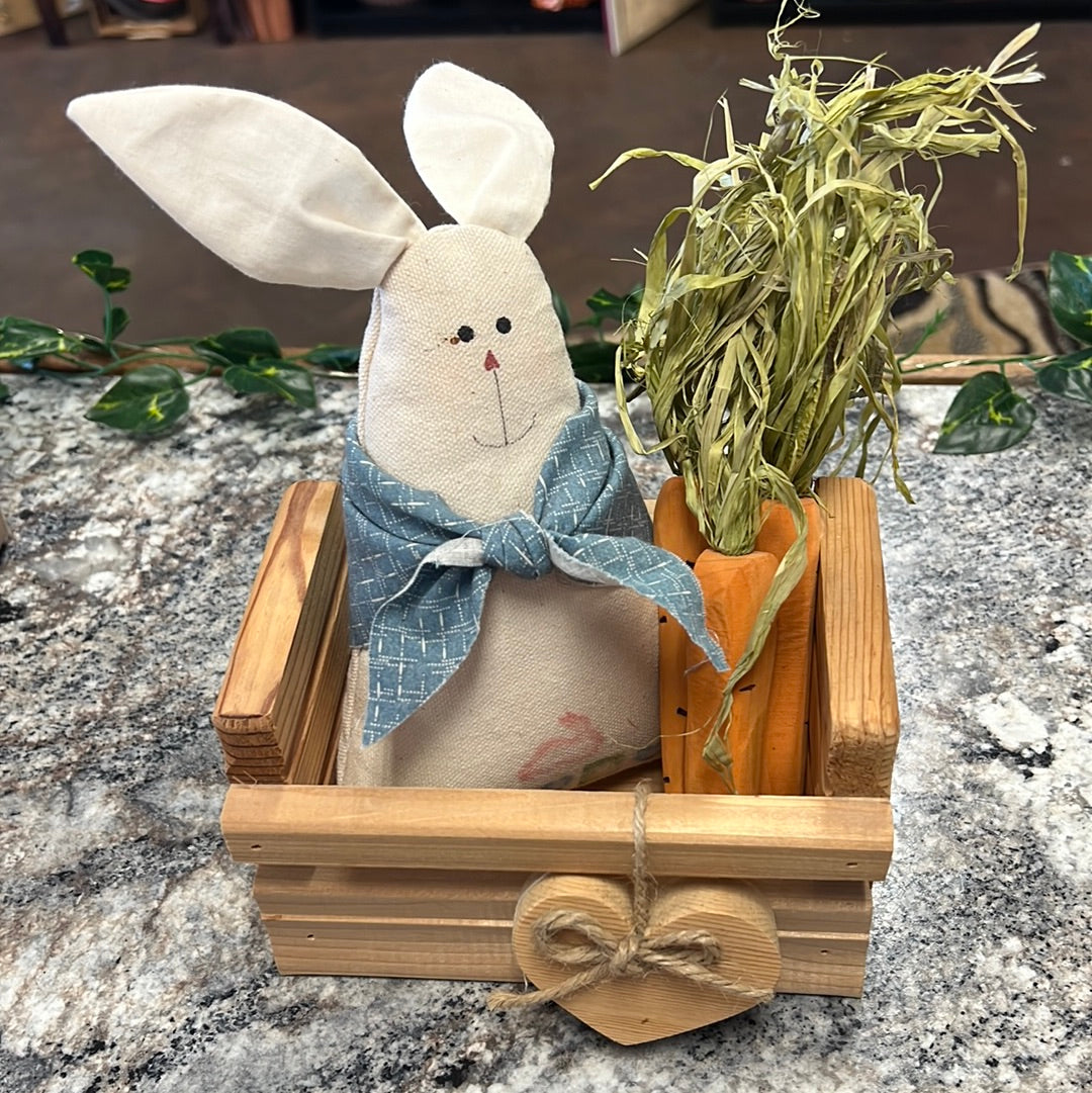 Bunny/Basket/Carrots