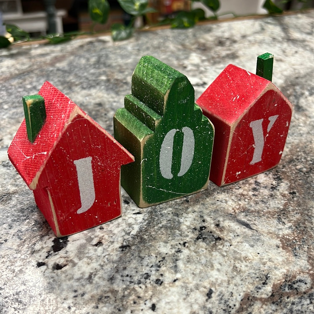 Joy Wood Blocks