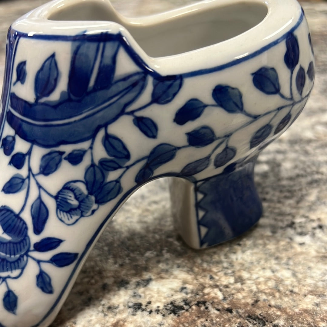 Blue+White Shoe