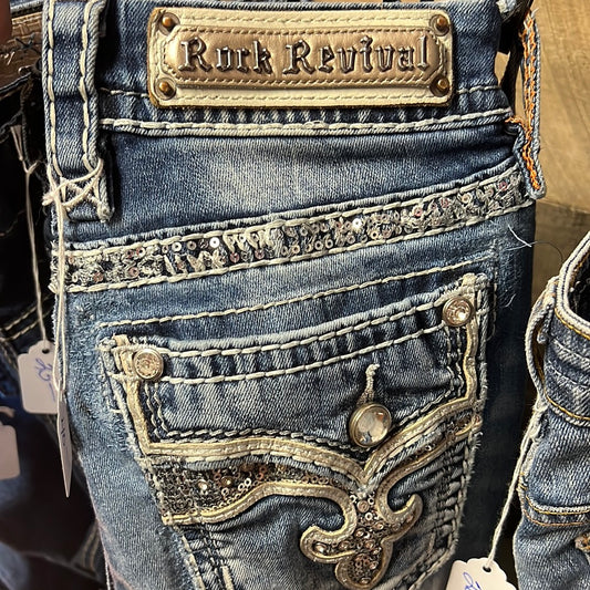 Rock Revival Jeans Sz 25