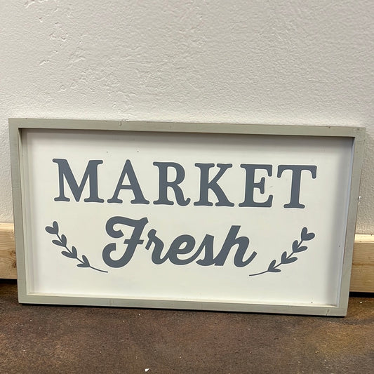 Market Fresh Sign