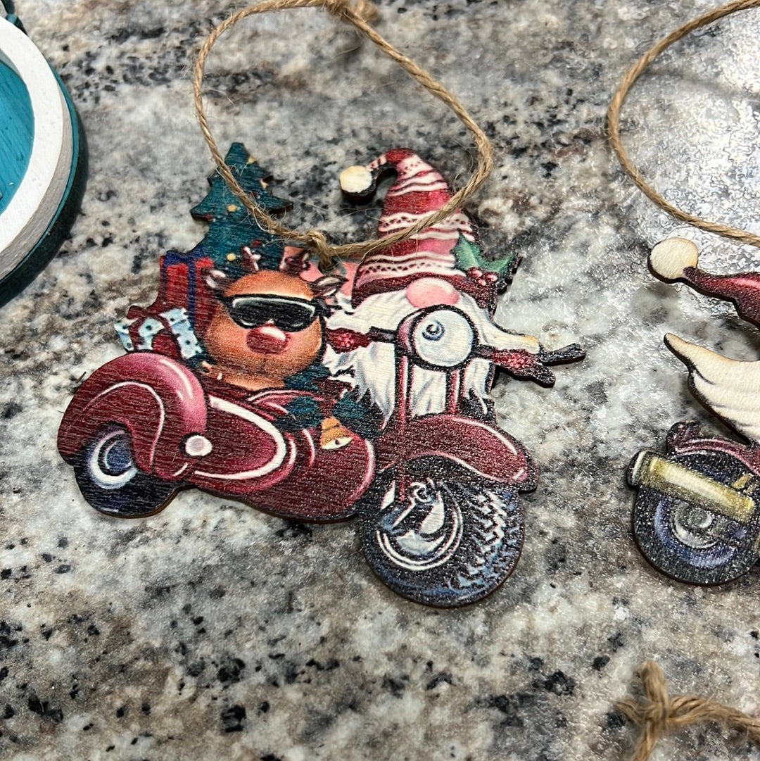 Small Wood Ornaments