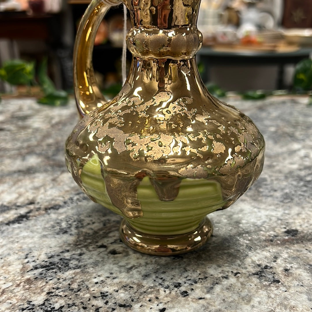 60s Mini Gold Pitcher