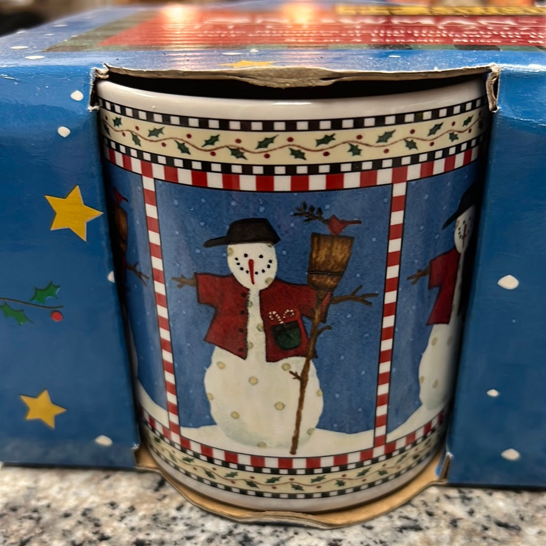 Snowman Mug Set NEW