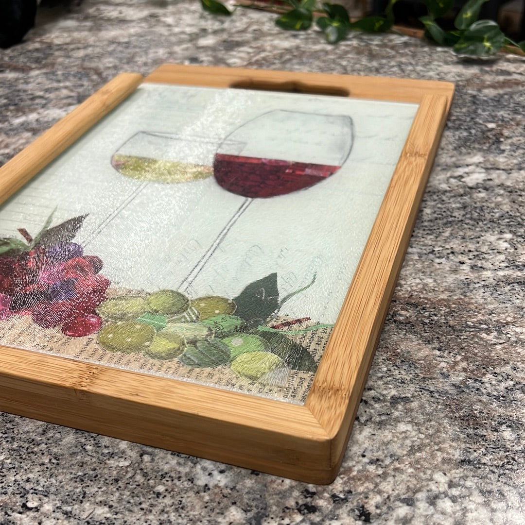 Cutting Board & Holder