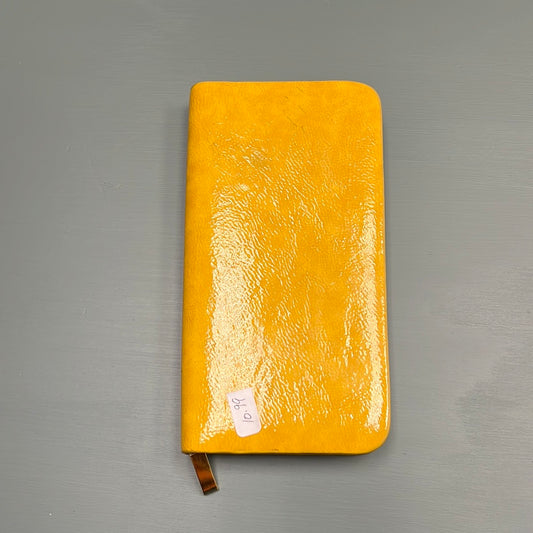 Yellow Zip Wallet