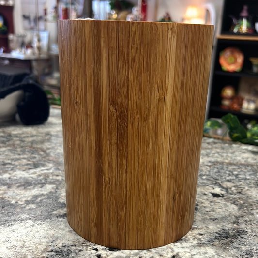 Bamboo Utensil Holder