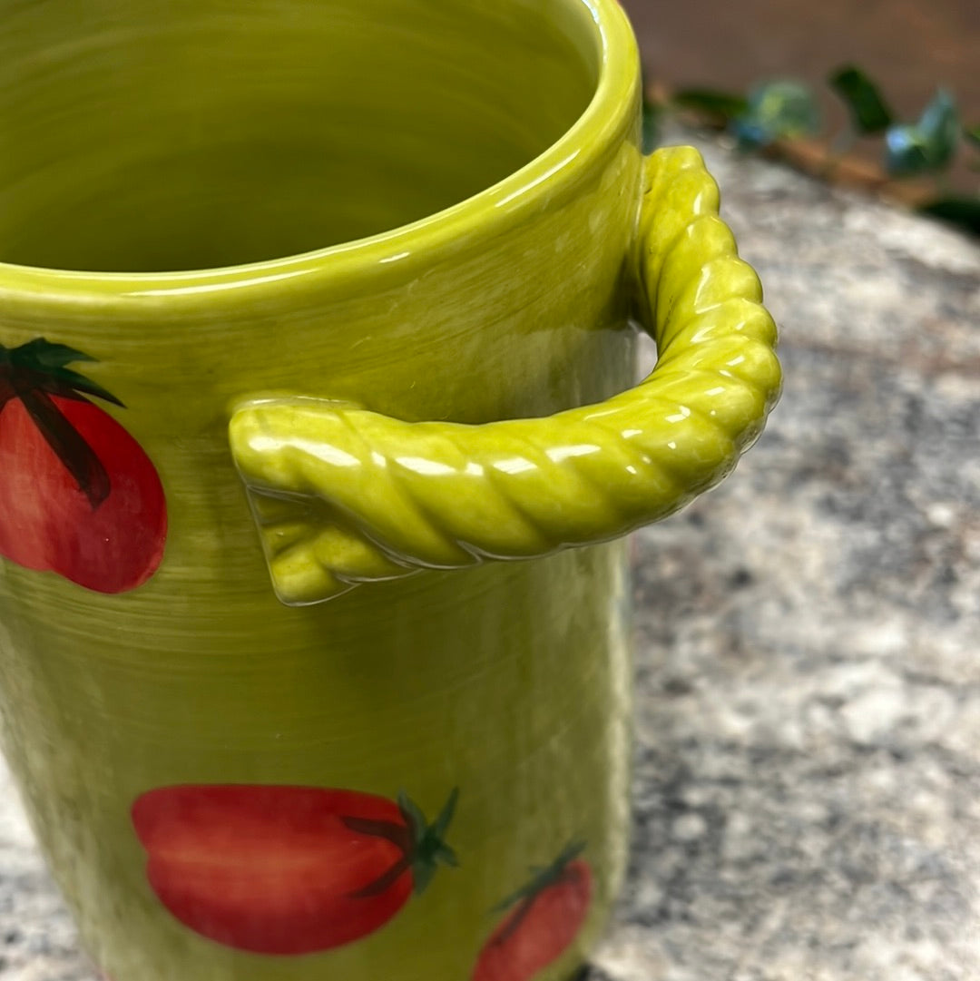 Green Utensil Holder