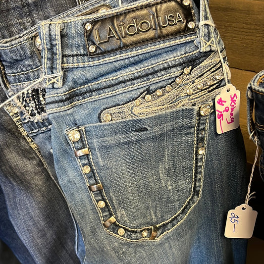 LA Idol Jeans Sz 9