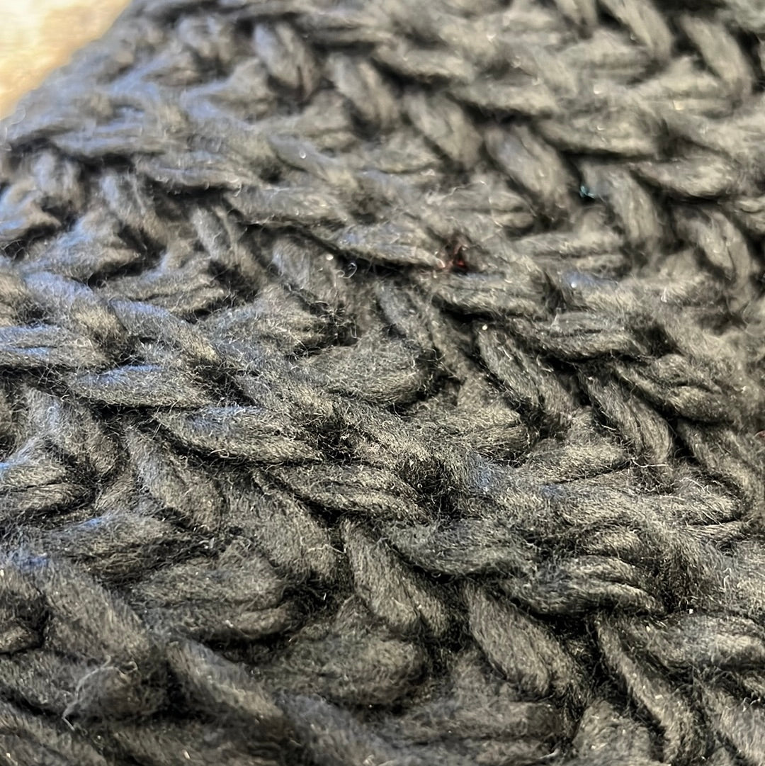 Soft Black Scarf