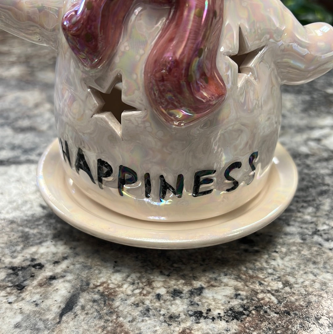 Snowman Candle Holder