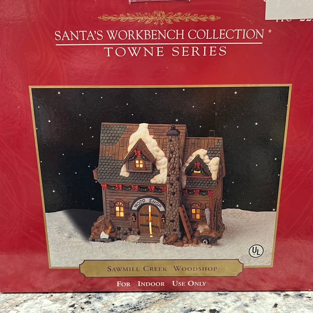Holiday Lighted House