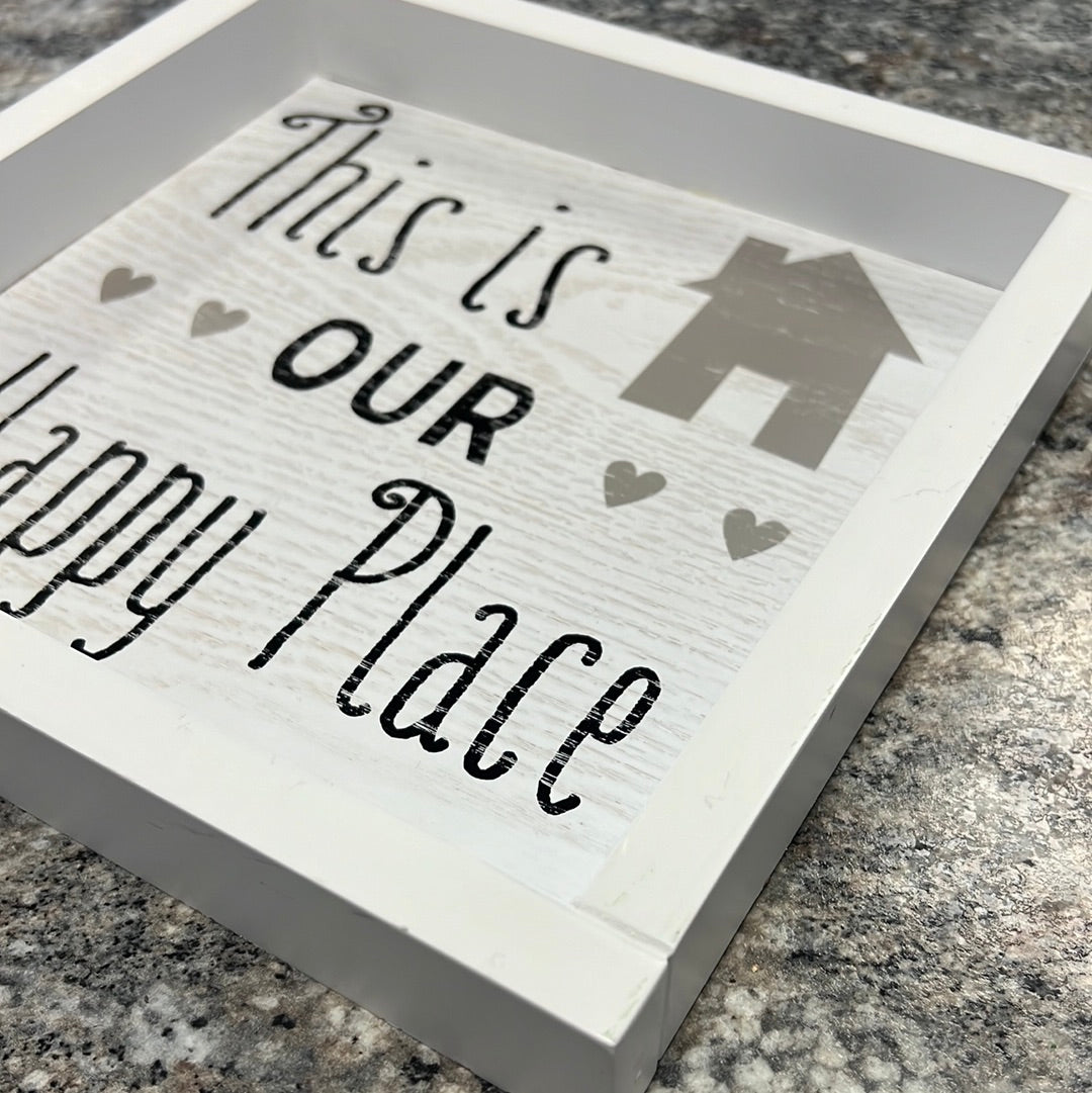 Happy Place Sign