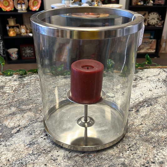Glass Candle Holder