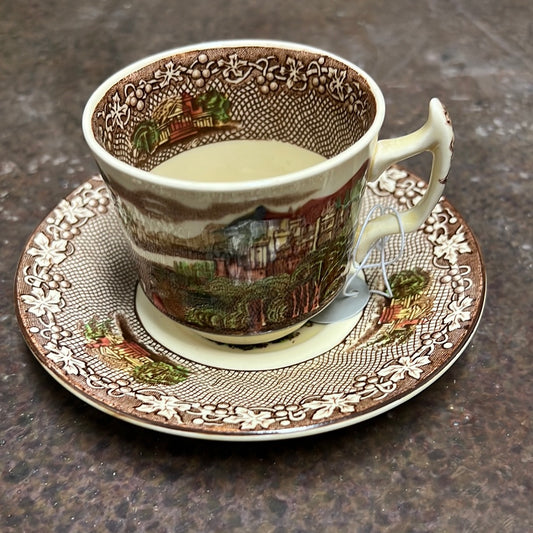Vintage Cup + Saucer