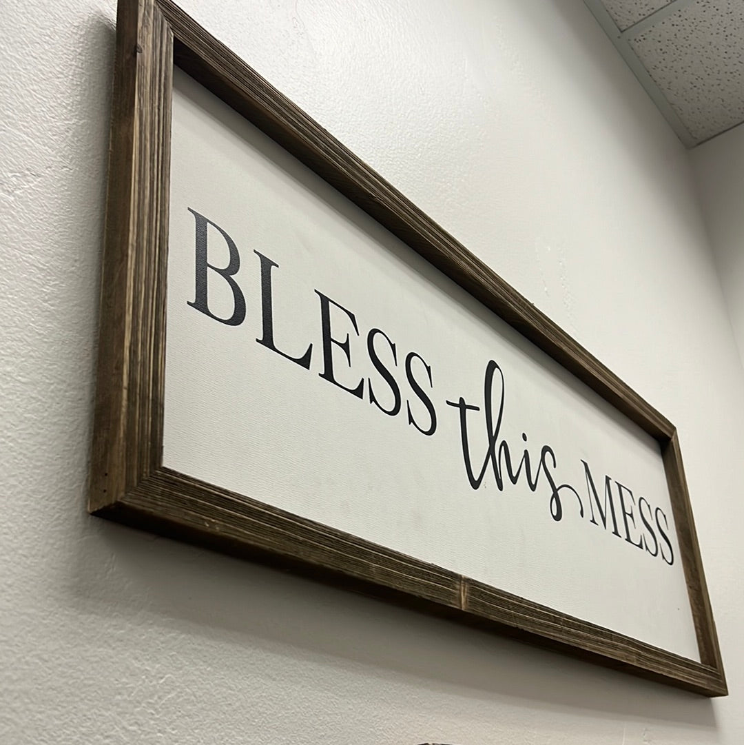Bless This Mess Sign
