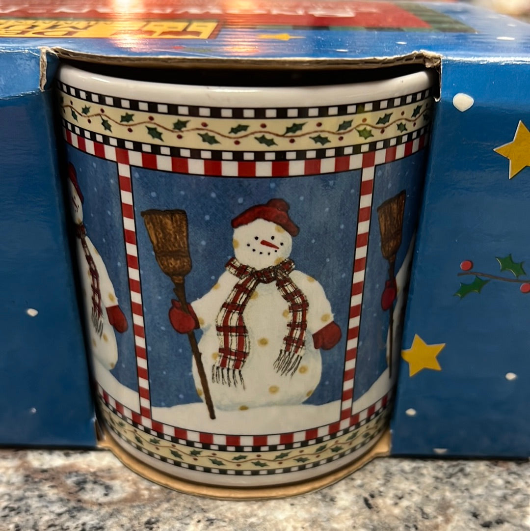Snowman Mug Set NEW