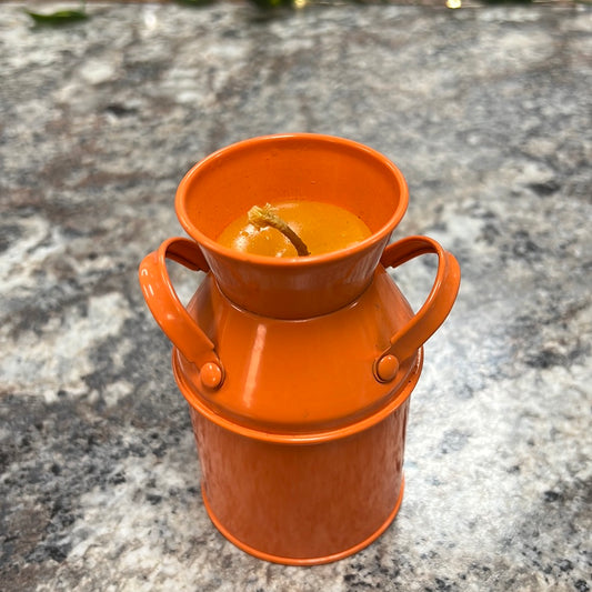 Orange Jug Candle