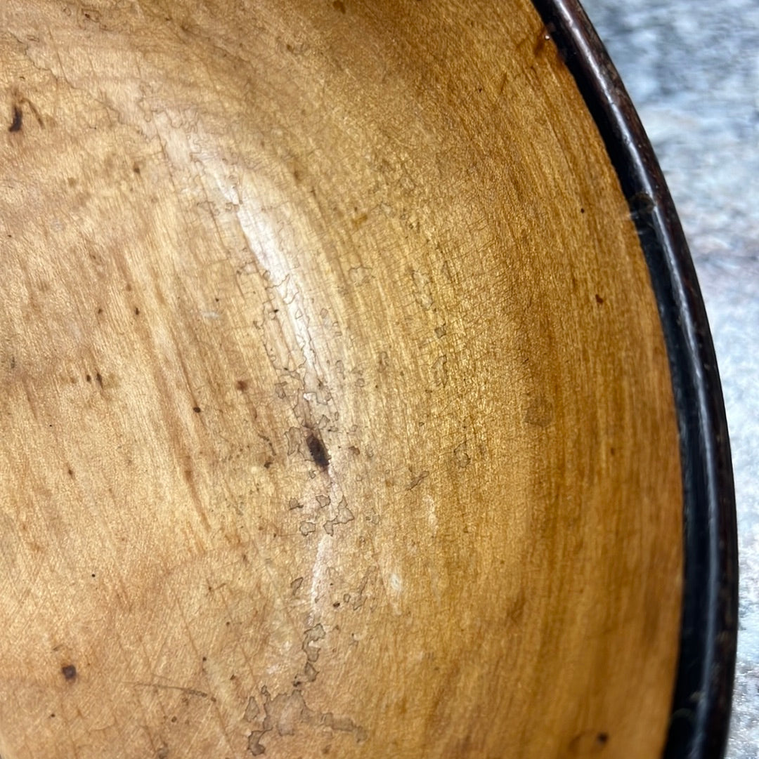 Vintage Wood Bowl
