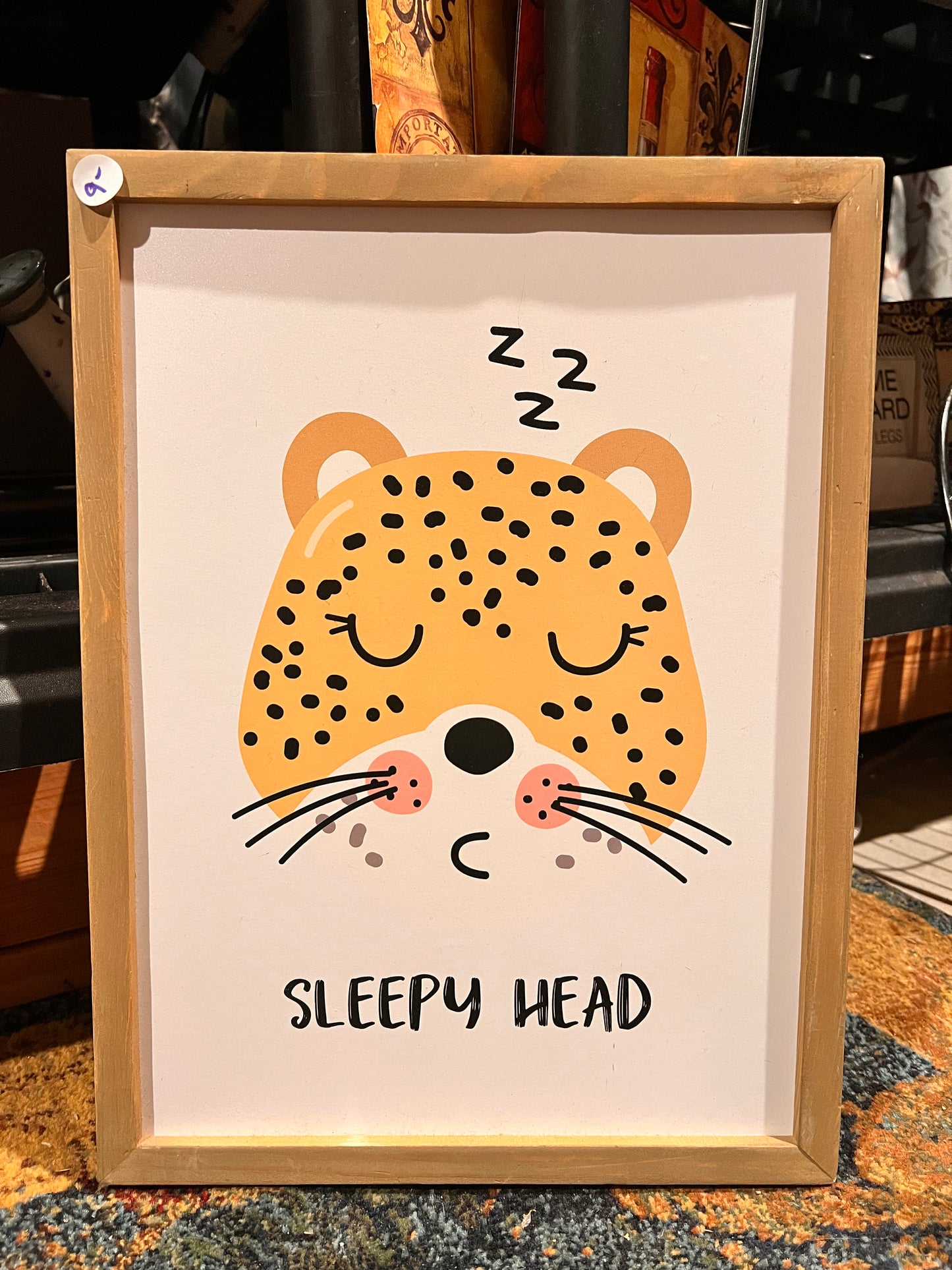 Sleepy Head Sign
