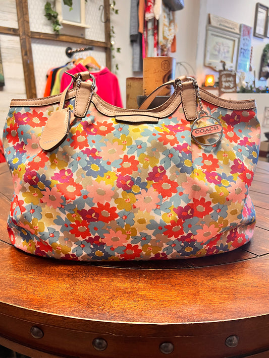 Flower Coach Purse