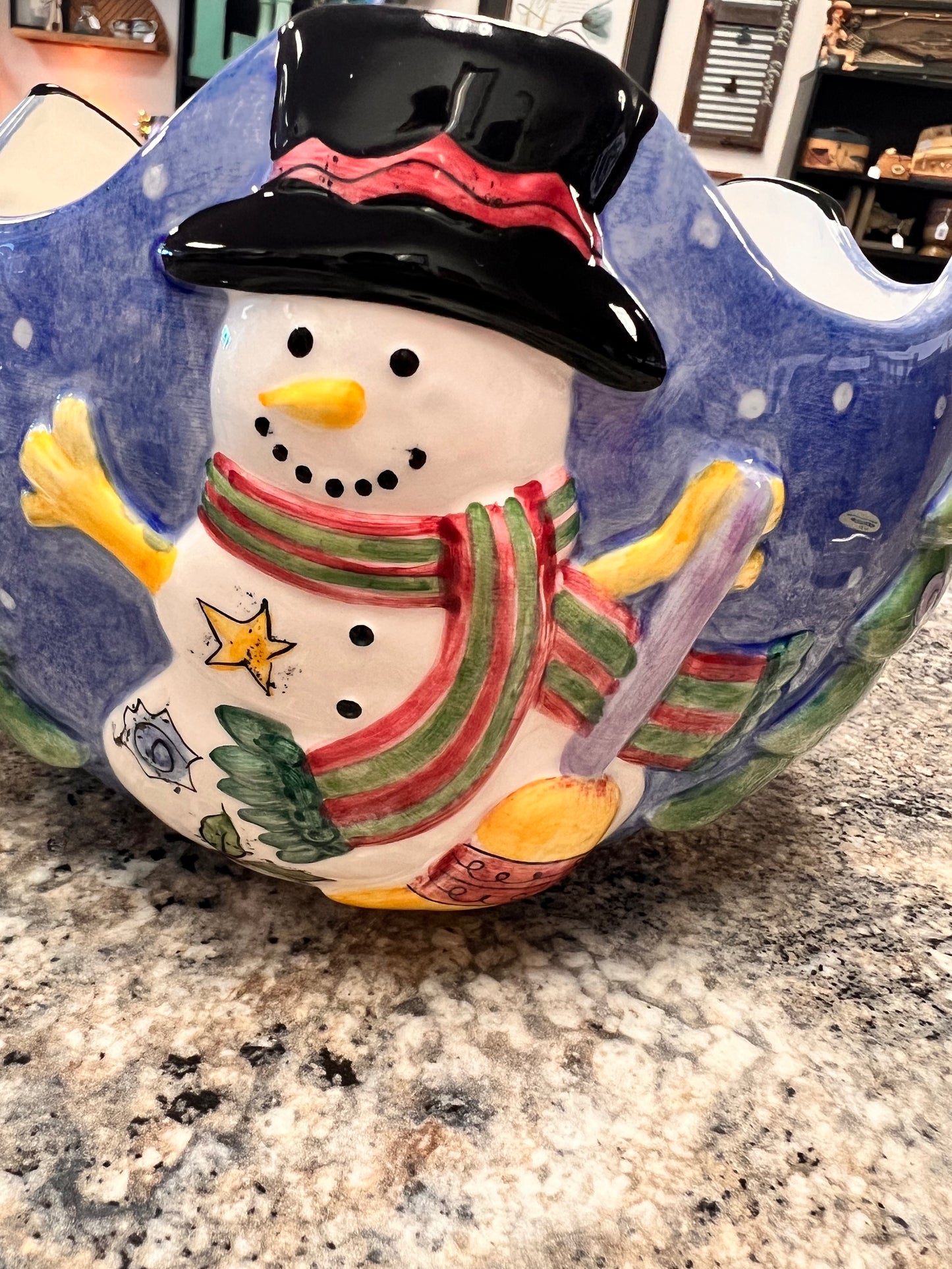 Large Christmas Bowl