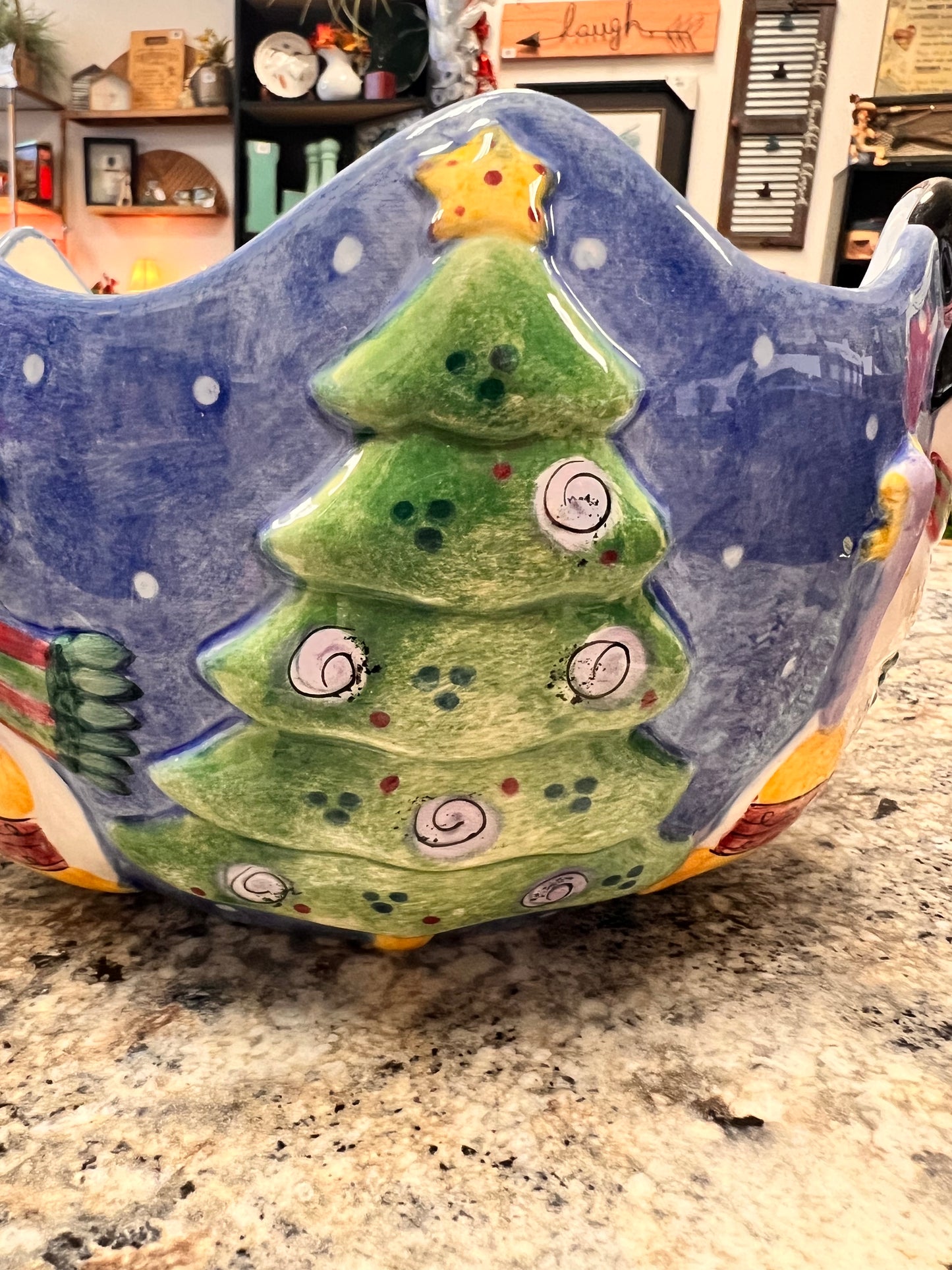 Large Christmas Bowl