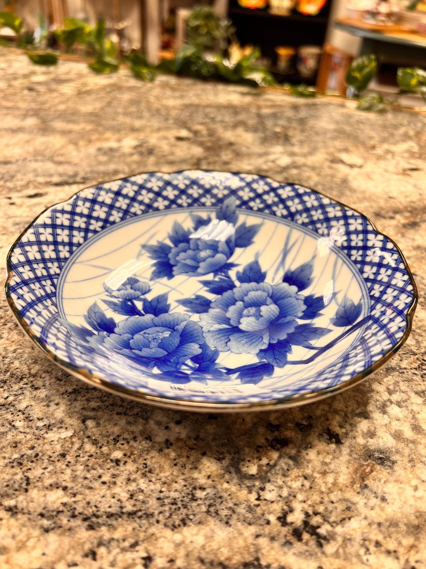 Blue+White Bowl