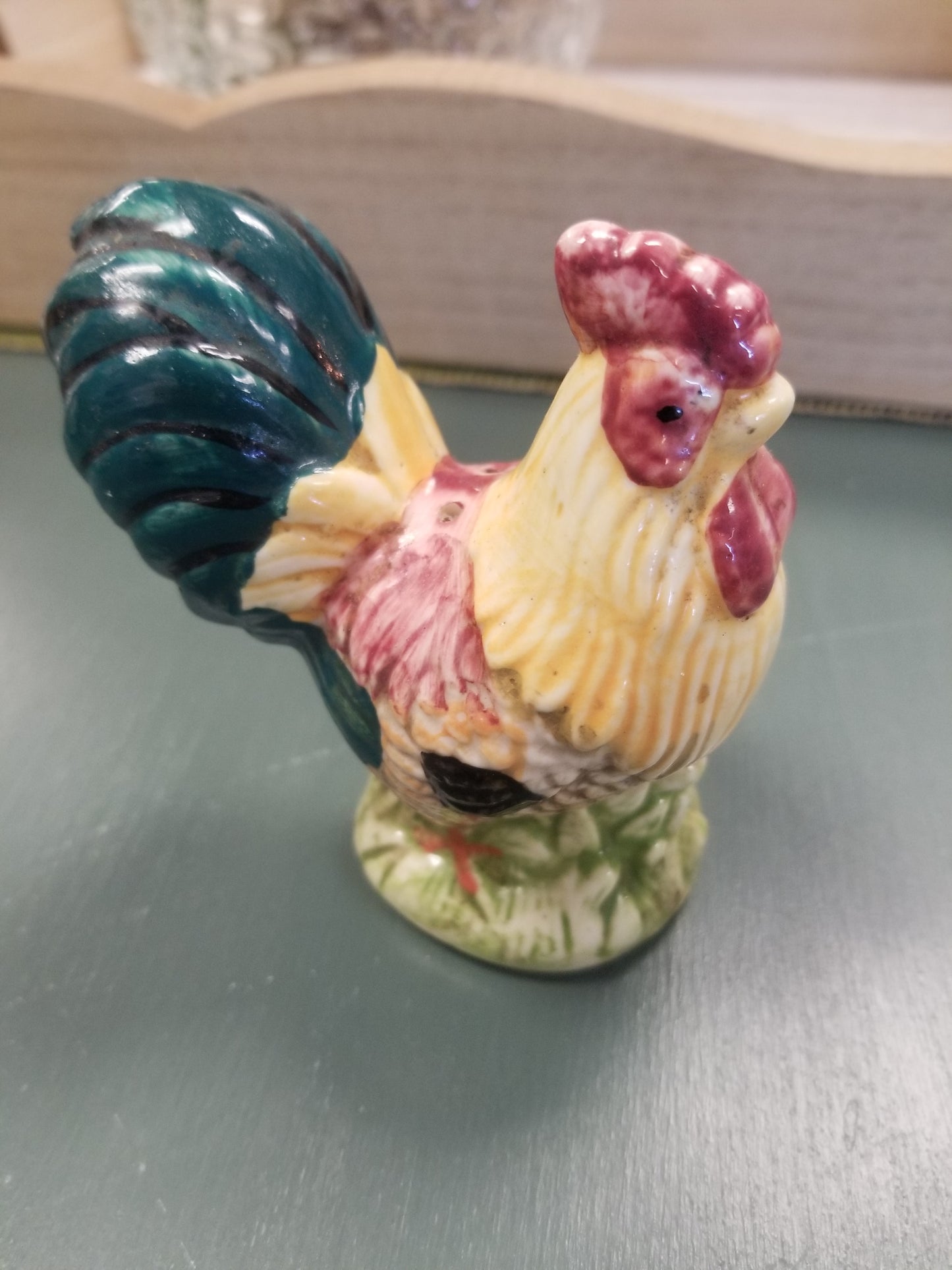 Ceramic rooster