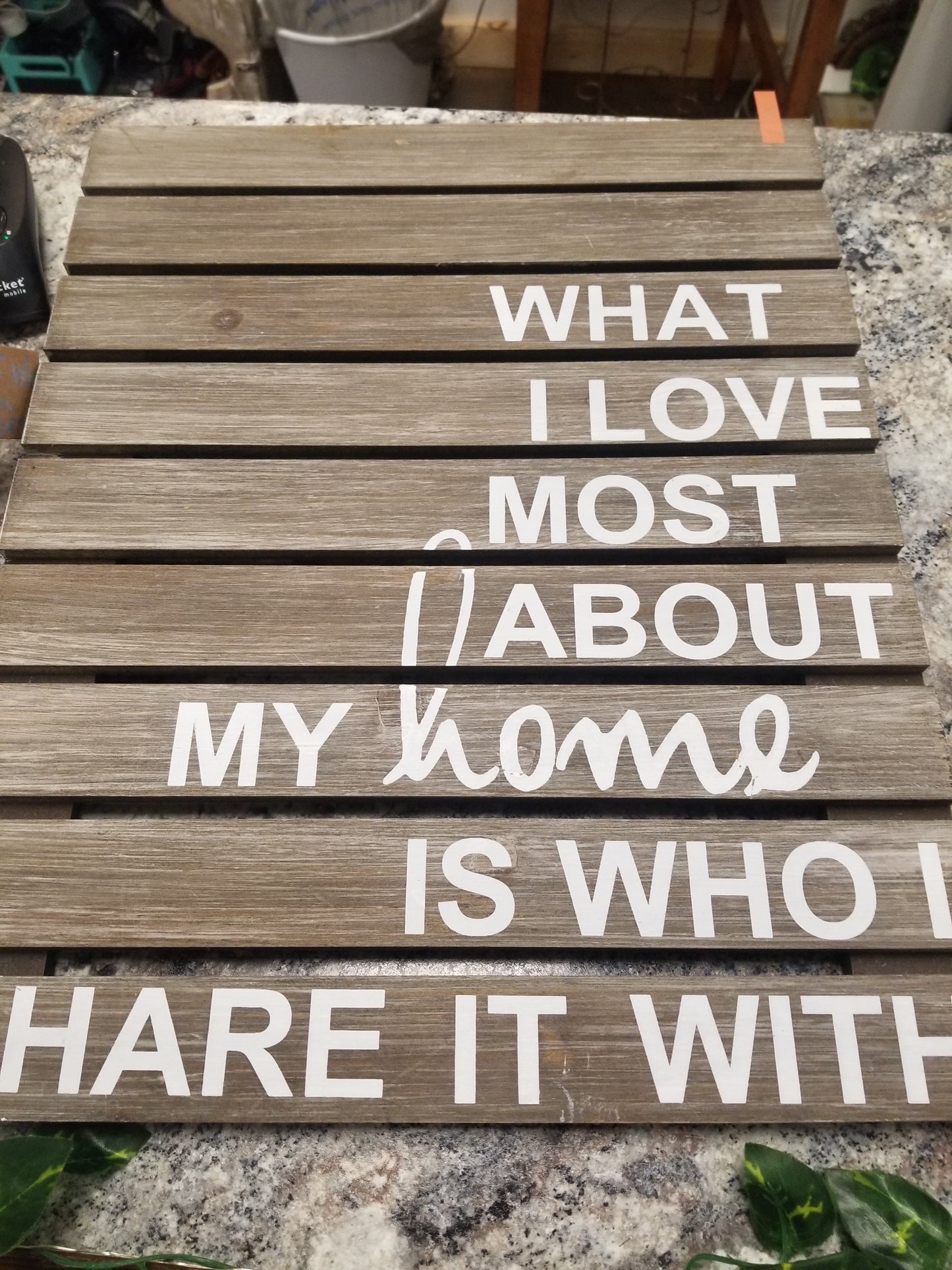 Love sign square