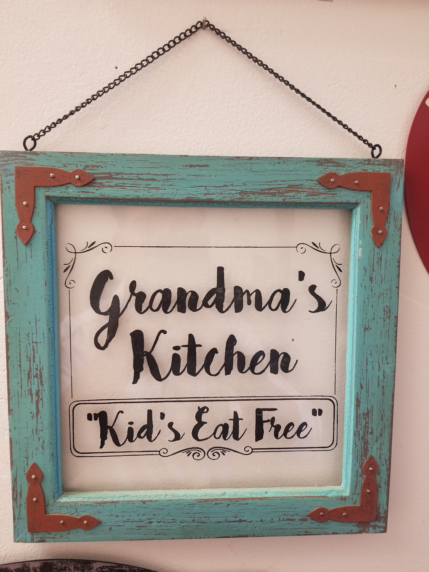 Grandma's kitchen sign